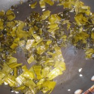 Pickled Mustard Greens