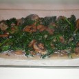 Spinach and Wild Mushrooms
